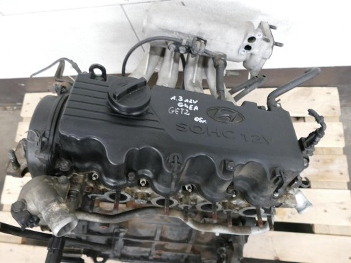 Hyundai GETZ 1.3 12V двигун G4EA 05R акцент - 5