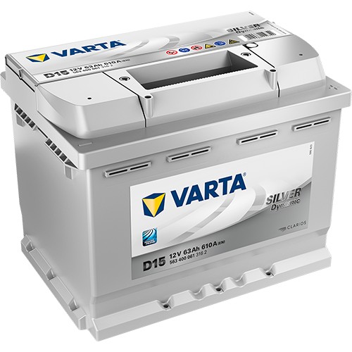 БАТАРЕЯ VARTA SILVER D 63AH / 610A P+ 563 400 061 - 1