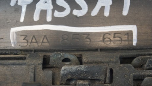 Решітка радіатора VW PASSAT B7 3aa853651 - 14
