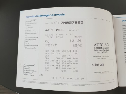 AUDI A6 C6 2.7 3.0 TDI піввісь лівий передній автомат - 3