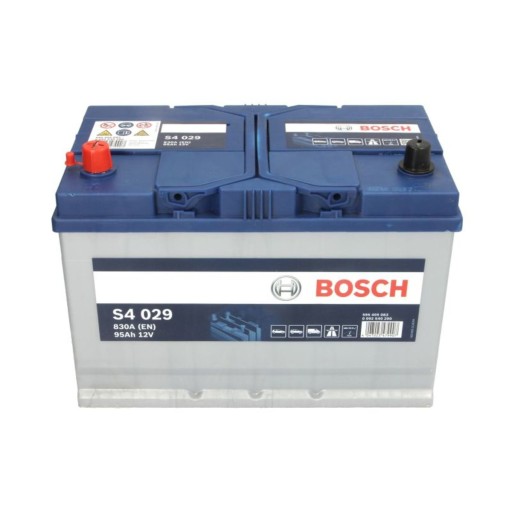 Акумулятор BOSCH S4 95ah 830A L+ - 11