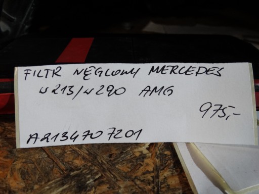 Вугільний фільтр MERCEDES W213 W290 AMG 1 - 4