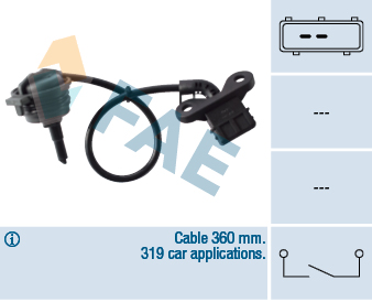 Włączniki świateł cofania FAE 40715 - 2