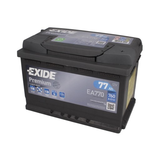 Аккумулятор EXIDE PREMIUM 77AH 760A P+ - 1