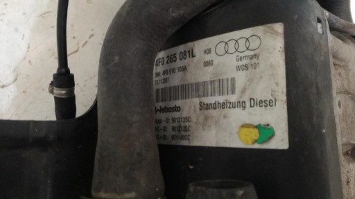 AUDI A6 4F TDI WEBASTO OGRZEWANIE 4F0265081L - 4