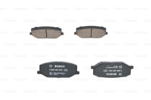 Bosch 0 986 460 935 набор тормозных колодок - 4
