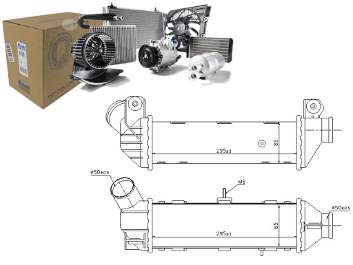 NISSENS 96769 інтеркулер - 8