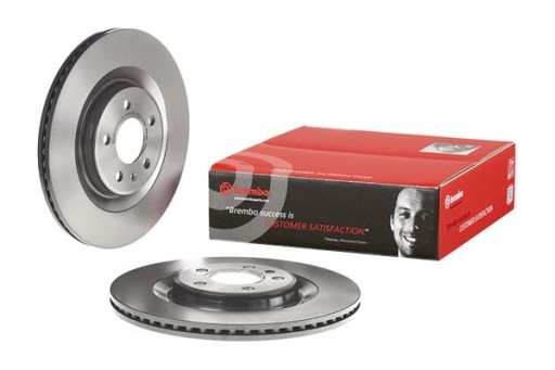 BREMBO TARCZE HAMULCOWE TYŁ 09.B969.11 - 4