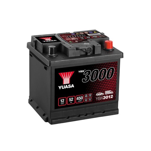 Akumulator 52 Ah YUASA YBX3000 SMF YBX3012 - 1