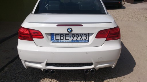 BMW 3 E93 M3 спойлер Волан спойлер якість!! - 12