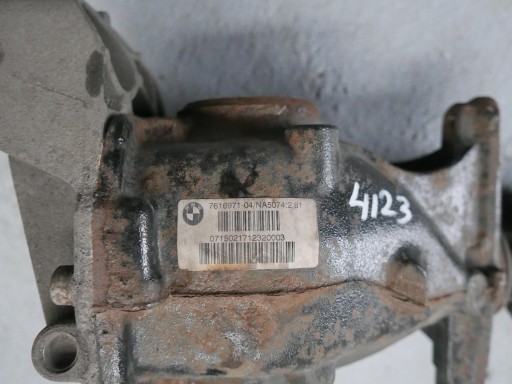 BMW F20 F21 F30 задній міст диференціал задній редуктор 7616972 2,81 - 2