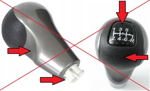 Ручка перемикання 5 передач сильфон для Honda Civic VIII UFO - 7
