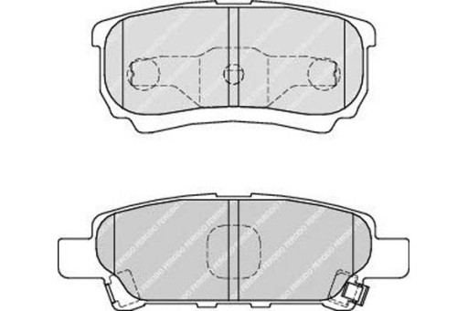 ГАЛЬМІВНІ КОЛОДКИ JEEP COMPASS 2.2 CRD (MK49) - 2