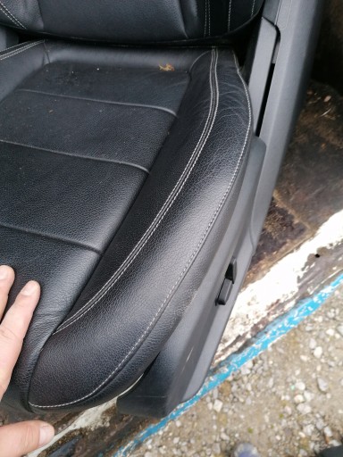 MERCEDES W213 сидіння ліве шкіра stelaz передня подушка безпеки - 3