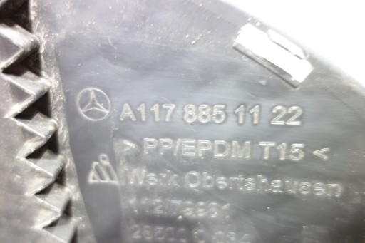 Центральная решетка для PDC MERCEDES CLA W117 A117 - 3