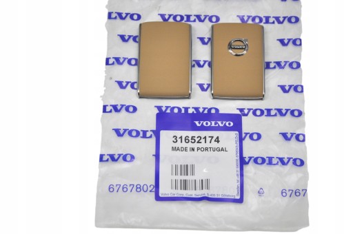 VOLVO S60 III V60 II шкіряний чохол для ключів OE - 4