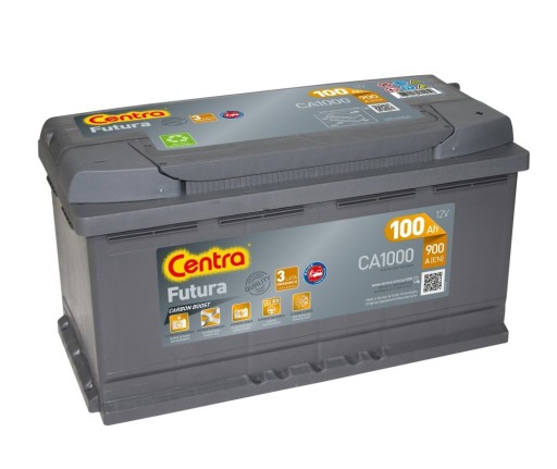 ЦЕНТРИ FUTURA CA1000 100AH 900A P+ - 1