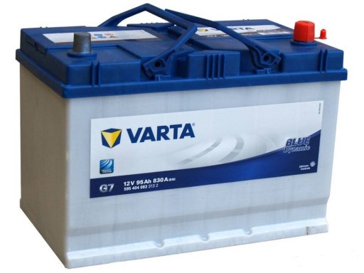 Akumulator Varta Blue G7 12V 95Ah 830A P+ - 2