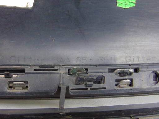Решітка радіатора бампера VW PASSAT B7 10-3AA853651 - 5