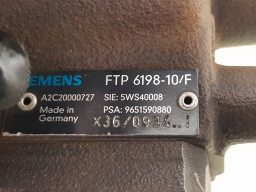 ТНВД Siemens 9651590880 A2C20000727 PSA - 5
