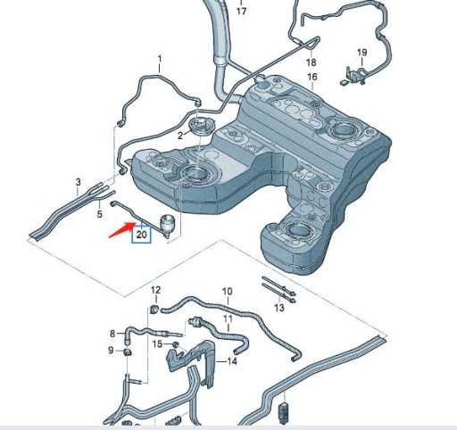 OE VAG комплект фільтрів AUDI A8 D4 6.3 W12 - 8