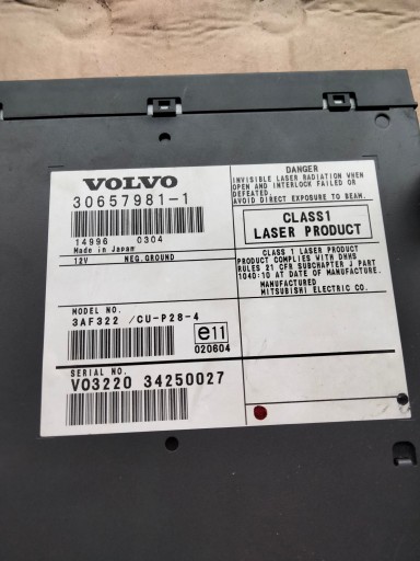 VOLVO XC90 2.9 DVD НАВІГАЦІЙНИЙ РІДЕР 30657981 - 9