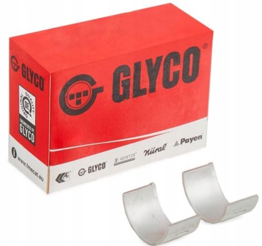 Zestaw panewek wału kor GLYCO H086/5 STD + Gratis - 3