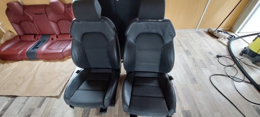 Fotele kanapa skórzane Audi a6c6 Sline - 1