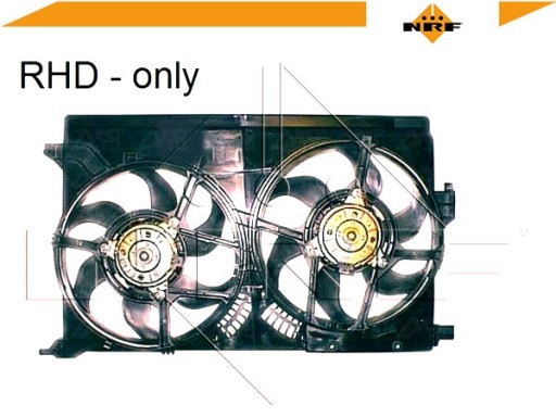 Вентилятор радиатора OPEL SIGNUM 3.2 V6 - 2