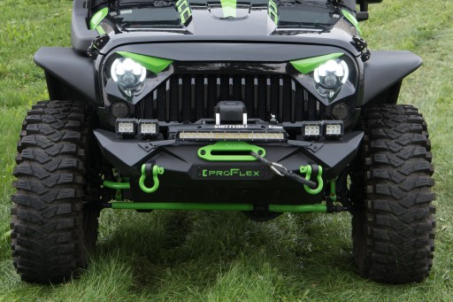 JEEP WRANGLER JK GRILL PRZEDNI GLADIATOR - 3