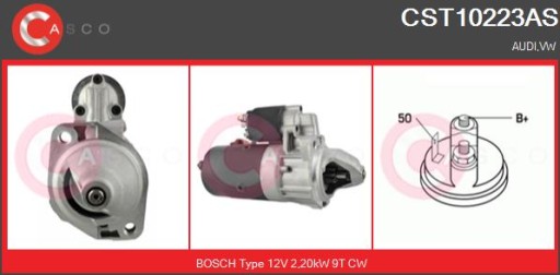 CASCO ROZRUSZNIK 12V CST10223AS - 2