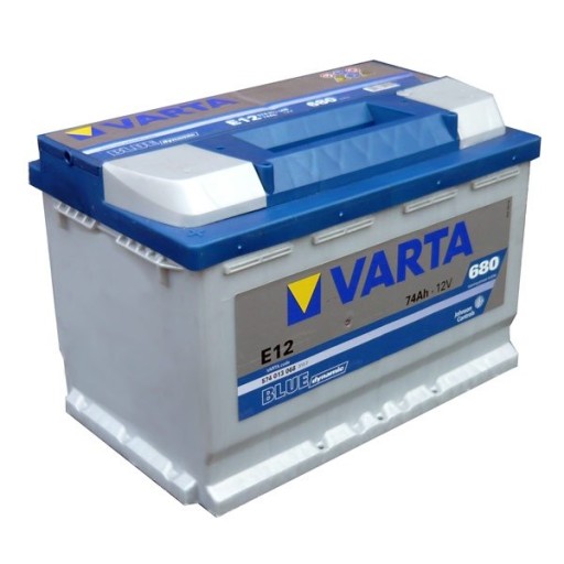 Акумулятор Varta 74Ah 680a L+ - 9