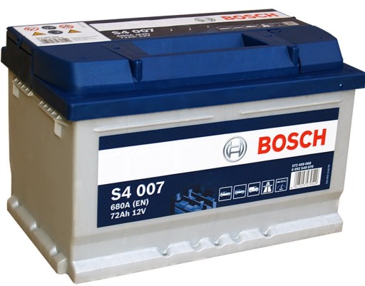 Akumulator Bosch 12V 72Ah 680A P+ S4007 - 8