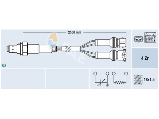 SONDA LAMBDA FAE 77639 - 2