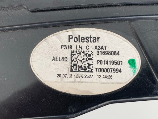 Polestar 2 2020 світлодіодні лампи задній правий лівий повний комплект - 5