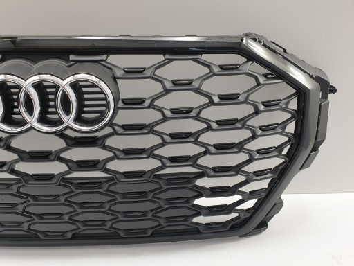 GRILL ATRAPA ZDERZAKA BLACK AUDI Q3 83A 83F S-LINE - 3