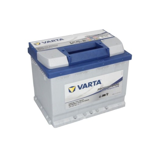 АКУМУЛЯТОР 60AH / 640A 12V P + VARTA START-STOP EFB - 12