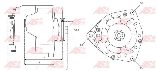 Alternator AS-PL A6156(P) - 7