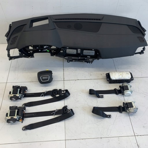 Kokpit konsola 4x pasy 2x airbag AUDI Q5 80A 18r - 1