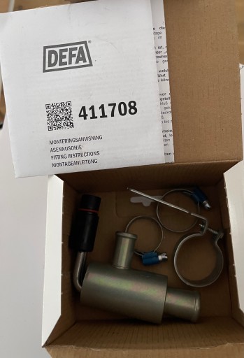 DEFA DEFA411708 нагрівач двигуна - 3