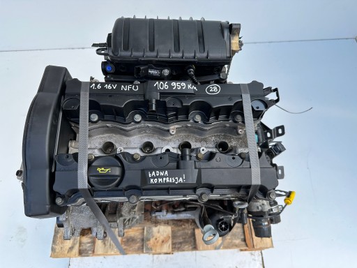 Двигун Peugeot 307 1.6 16V 110KM 106tys сервіс NFU - 3