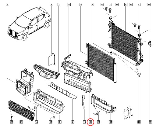 КОРПУС ПОВІТРОЗАБІРНИКА CLIO IV, CAPTUR - 6