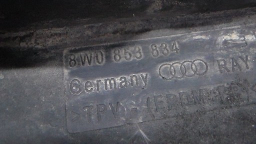 Audi A4 B9 спойлер правої передньої колісної арки 8w0853834 - 3