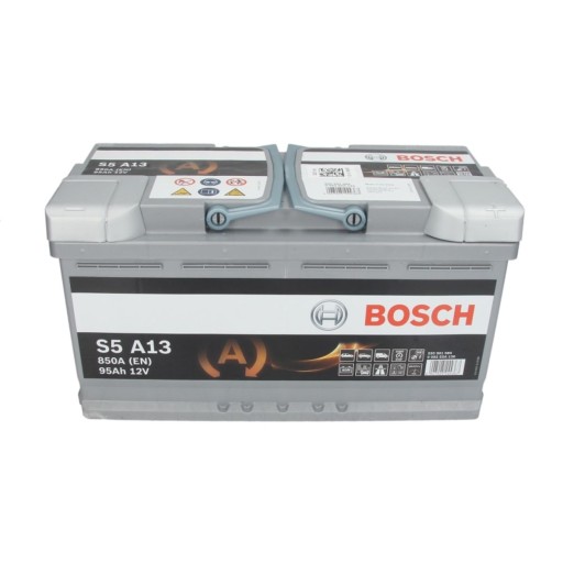Akumulator BOSCH AGM 95Ah 850A P+ - 10