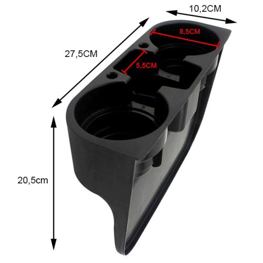 АВТОМОБИЛЬНЫЙ ДЕРЖАТЕЛЬ ЧАШКИ НАПИТКОВ ТЕЛЕФОН 5IN1 - 4
