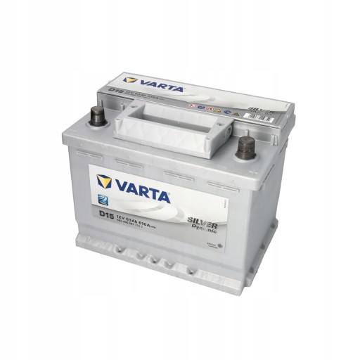 Акумулятор Varta Silver D15 12V 63AH 610A - 2