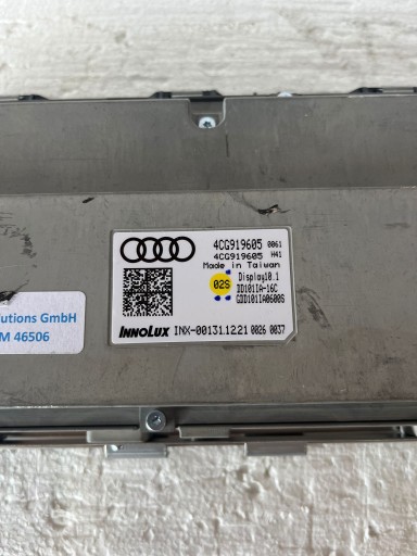 Wyświetlacz ekran Audi 4CG919605 - 3
