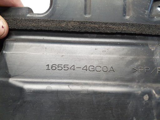INFINITI Q50 передній повітрозабірник 16554-4GC0A - 4