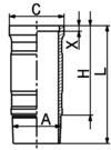 89947110 KOLBENSCHMIDT TULEJA CYLINDRA - 2