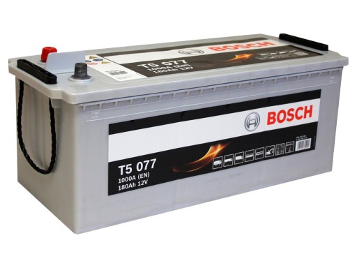 Akumulator Bosch 12V 180Ah 1000A L+ T5077 - 1